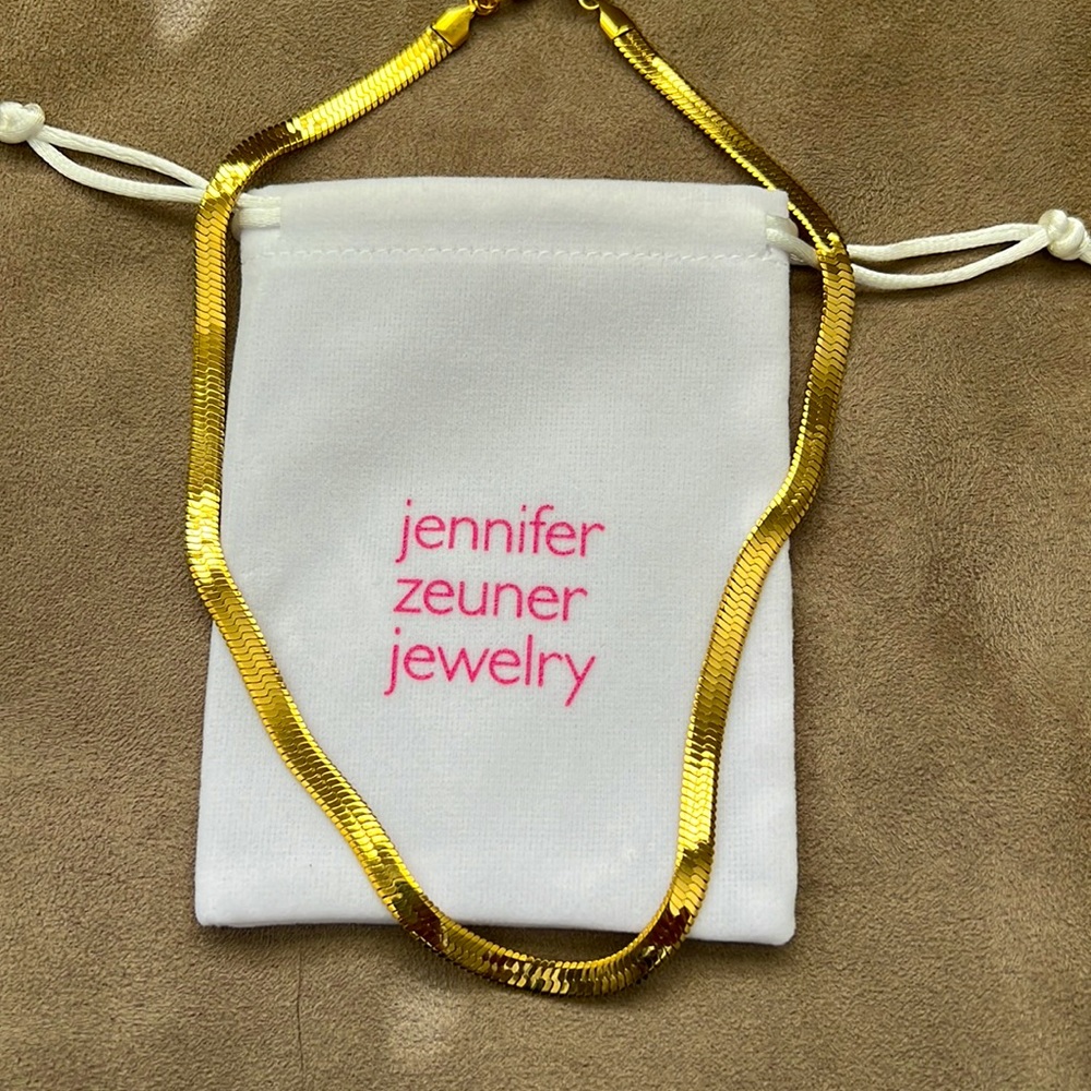 Gold Allie Necklace - Jennifer Zeuner Jewelry